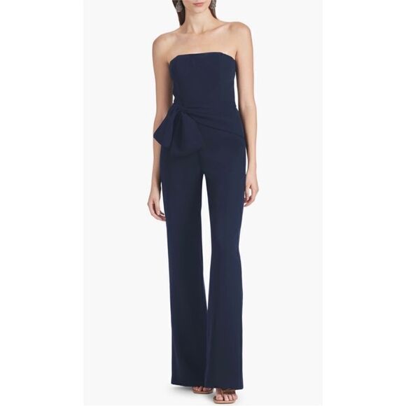 NWT Sachin & Babi Whitley Bow Strapless Jumpsuit-P15 - Picture 1 of 9